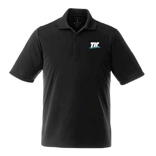 Dade Short Sleeve Polo, Mens - Black image thumbnail