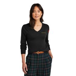 Image of Brooks Brothers Women's Merino V-Neck Sweater