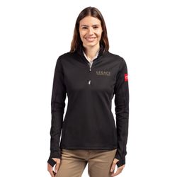 Image of Cutter & Buck Traverse Eco Womens Quarter Zip Pullover