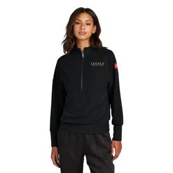 Image of Mercer + Mettle Women's Linear Texture 1/4 Zip