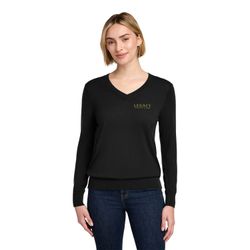 Image of Brooks Brothers Women's Merino V-Neck Sweater