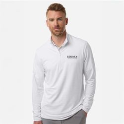Image of Adidas Men's Textured Stripe 1/4 Zip Pullover