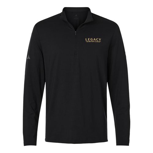 Adidas Men's Textured Stripe 1/4 Zip Pullover image thumbnail