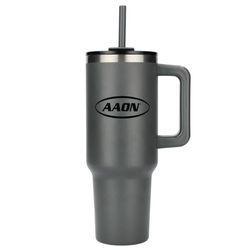 Image of Pinnacle Recycled Travel Tumbler with Straw 40oz
