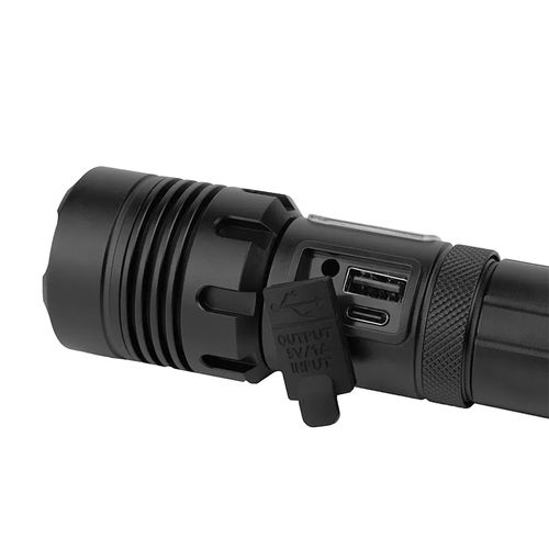 1200LM Metal Flashlight with 2000mAh Rechargeable Battery image thumbnail