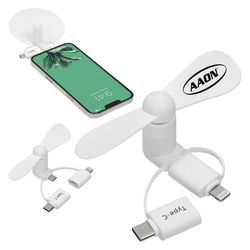 Image of 3-in-1 Mini Phone Fan (1)