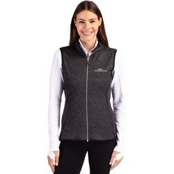 Image of Mainsail Sweat Knit Full Zip Vest Ladies