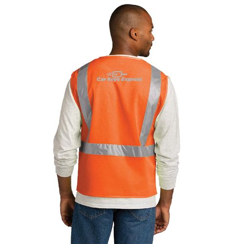 CornerStone ANSI 107 Class 2 Mesh Zippered Vest image thumbnail