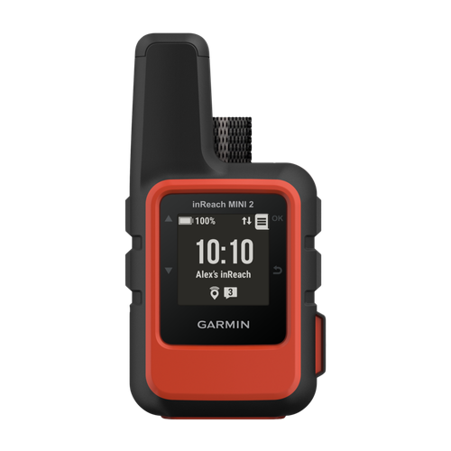 Garmin inReach Mini 2 Satellite Communicator, Flame Red image thumbnail