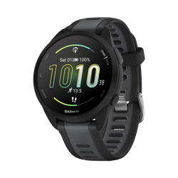 Image of Garmin Forerunner 165 Smartwatch Black/Slate Gray