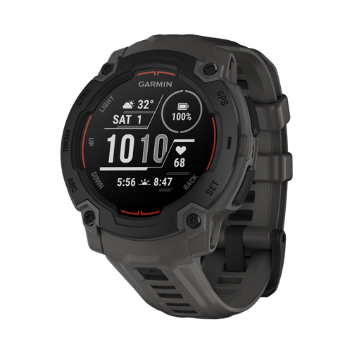 Garmin Instinct E Rugged GPS Smartwatch Black/Charcoal, 45mm image thumbnail