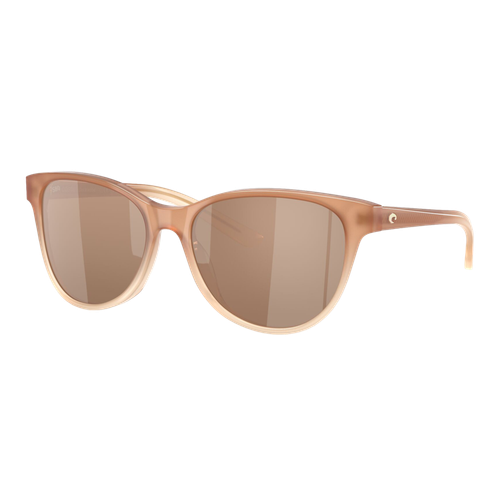 Costa Womens Catherine Sunglasses Sandbar/Copper Silver Mirror 580G, Size 57 frame image thumbnail