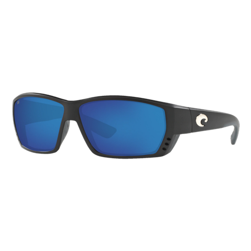 Costa Tuna Alley Sunglasses Matte Black/Blue Mirror 580G, Size 62 frame image thumbnail