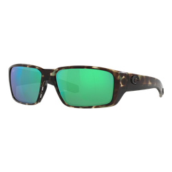Image of Costa Fantail Pro Sunglasses Matte Wetlands/Green Mirror 580G, Size 60 frame