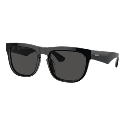 Image of Burberry BE4431U Sunglasses Top Black Vintage on Check/Dark Grey, Size 56 frame