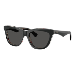 Image of Burberry BE4435 Sunglasses Top Black Vintage on Check/Dark Grey, Size 53 frame