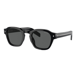 Image of Prada PR A16S Sunglasses Black/Dark Grey Solid, Size 52 frame