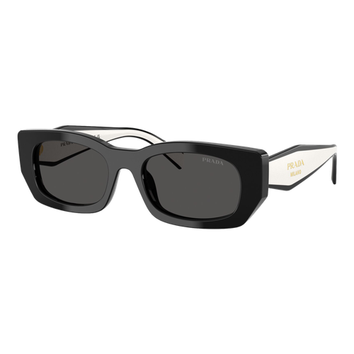 Prada Womens PR B05S Sunglasses Black/Dark Grey, Size 53 frame image thumbnail