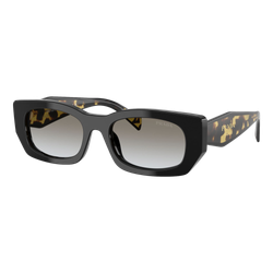 Image of Prada Womens PR B05S Sunglasses Black/Grey Gradient, Size 53 frame