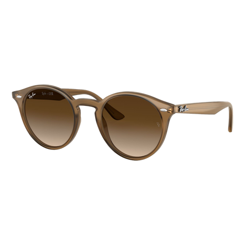 Ray-Ban RB2180 Sunglasses Polished Light Brown/Brown Gradient, Size 49 frame image thumbnail