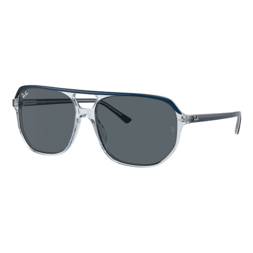Ray-Ban Bill One Sunglasses Polished Blue On Transparent Blue/Blue, Size 60 frame image thumbnail
