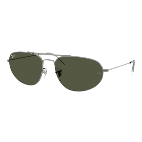 Ray-Ban Explorer IV Sunglasses Polished Gunmetal/Green, Size 60 frame image thumbnail