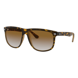 Image of Ray-Ban Flattop Boyfriend Sunglasses Tortoise/Light Brown Gradient, Size 60 frame
