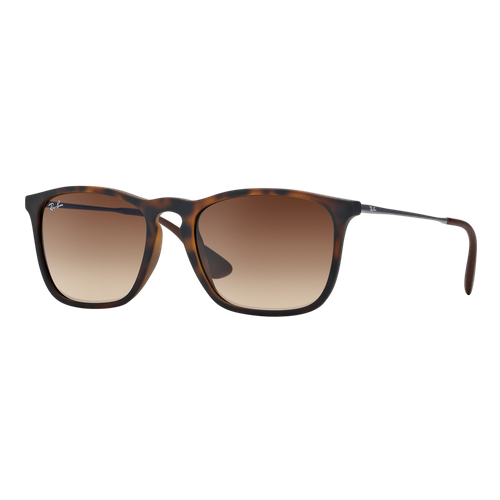 Ray-Ban Chris Gradient Sunglasses Tortoise/Brown Gradient, Size 54 frame image thumbnail