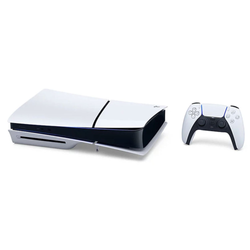 Image of Sony PlayStation 5 Slim Disc Console White, 1TB