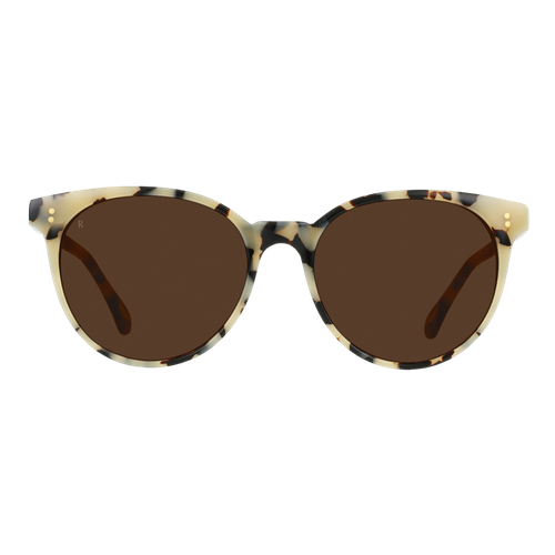 RAEN Womens Norie Cat-Eye Sunglasses Ivory Tortoise/Carob, Size 53 frame image thumbnail