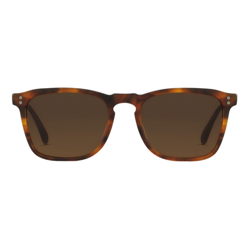 RAEN Wiley Square Sunglasses Matte Rootbeer/Brown, Size 54 frame image thumbnail