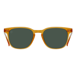 Image of RAEN Polarized Alvez Sunglasses Honey/Green Polarized, Size 50 frame
