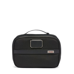 Image of TUMI Alpha Split Travel Kit Black with Black Hardware