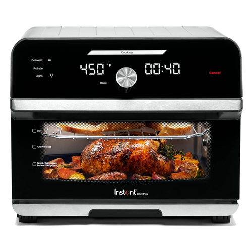 Instant Pot Omni Plus 18L 10-in-1 Air Fryer Toaster Oven, Black image thumbnail