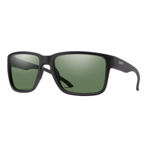 Smith Polarized Emerge Sunglasses Matte Black/ChromaPop Polarized Grey Green image thumbnail