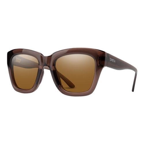 Smith Polarized Sway Sunglasses Rosewood Crystal/ChromaPop Polarized Brown image thumbnail