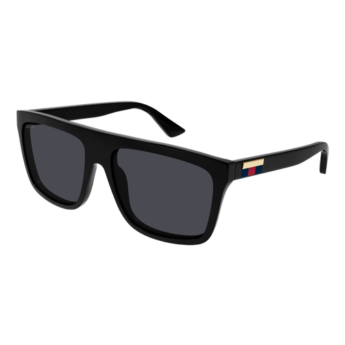Gucci GG0748S Sunglasses Black/Grey, Size 59 frame image thumbnail
