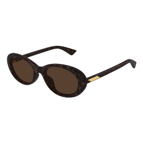 Bottega Veneta BV1415SK Sunglasses Havana/Brown, Size 54 frame image thumbnail