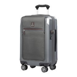 Image of Travelpro Platinum Elite 23in Business Plus Carry-On Expandable Hardside Spinner, Vintage Grey