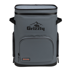 Image of Grizzly Drifter 24 Backpack Cooler Stealth Gray