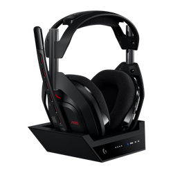 Image of ASTRO Gaming A50 Wireless Headset with Base Station, Gen 5, Black