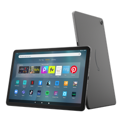 Image of Amazon Fire Max 11 Tablet - 64GB Gray, with Special Offers (13th Generation)
