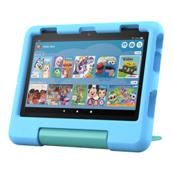 Image of Amazon Fire HD 8 Kids Tablet - 64GB Blue, Ages 3-7 (12th Generation, 2024 release)