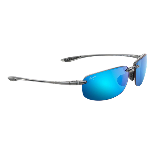 Maui Jim Ho'okipa Sunglasses Smoke Grey/Blue Hawaii, Size 64 frame image thumbnail