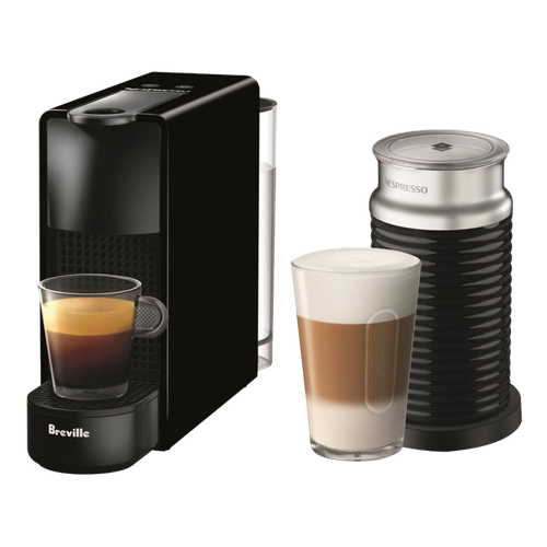 Nespresso by Breville Essenza Mini Espresso Machine Bundle, Piano Black image thumbnail