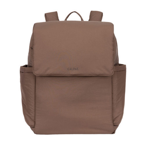 CALPAK Diaper Backpack with Laptop Sleeve, Hazelnut image thumbnail