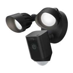 Image of Ring Floodlight Cam Wired Plus Black
