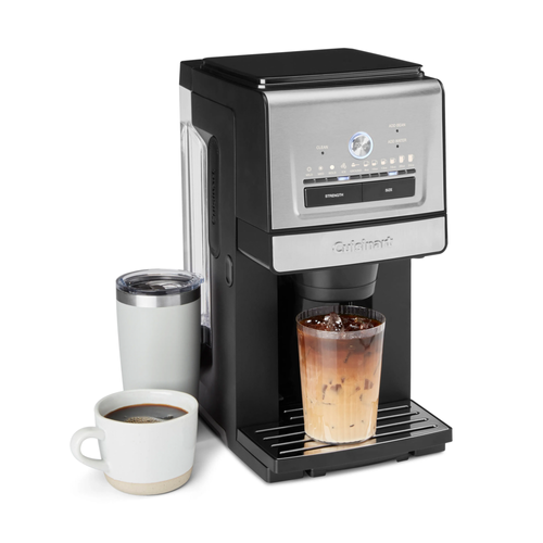 Cuisinart Custom Grind & Brew Single-Cup Coffeemaker, Black Stainless image thumbnail