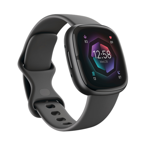 Fitbit Sense 2 Smartwatch Shadow Grey/Graphite Aluminum image thumbnail