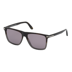 Image of Tom Ford Fletcher Sunglasses Coloured Havana/Smoke Mirror, Size 57 frame
